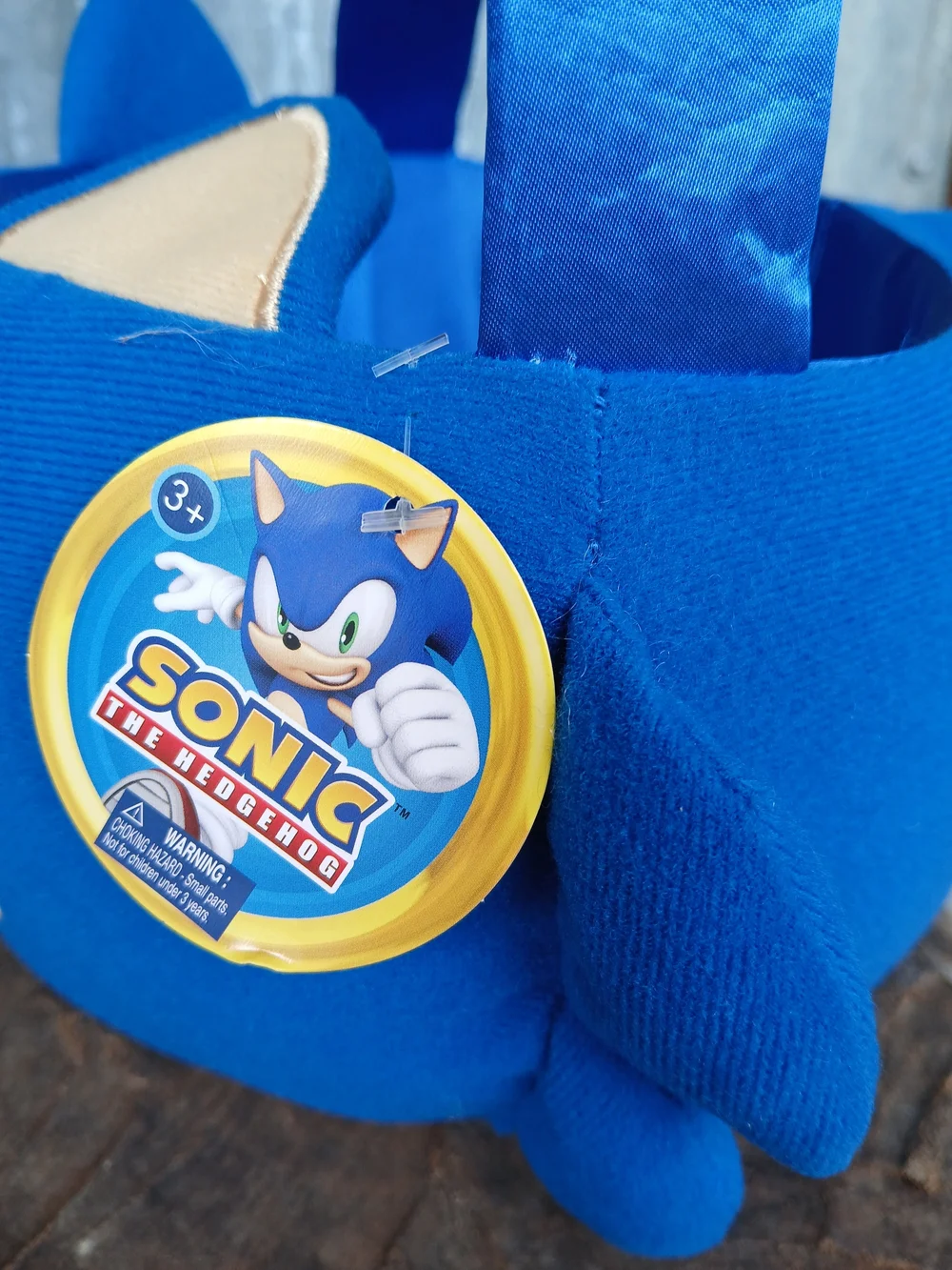 Sonic The Hedgehog Plush Gift Basket New With Tags